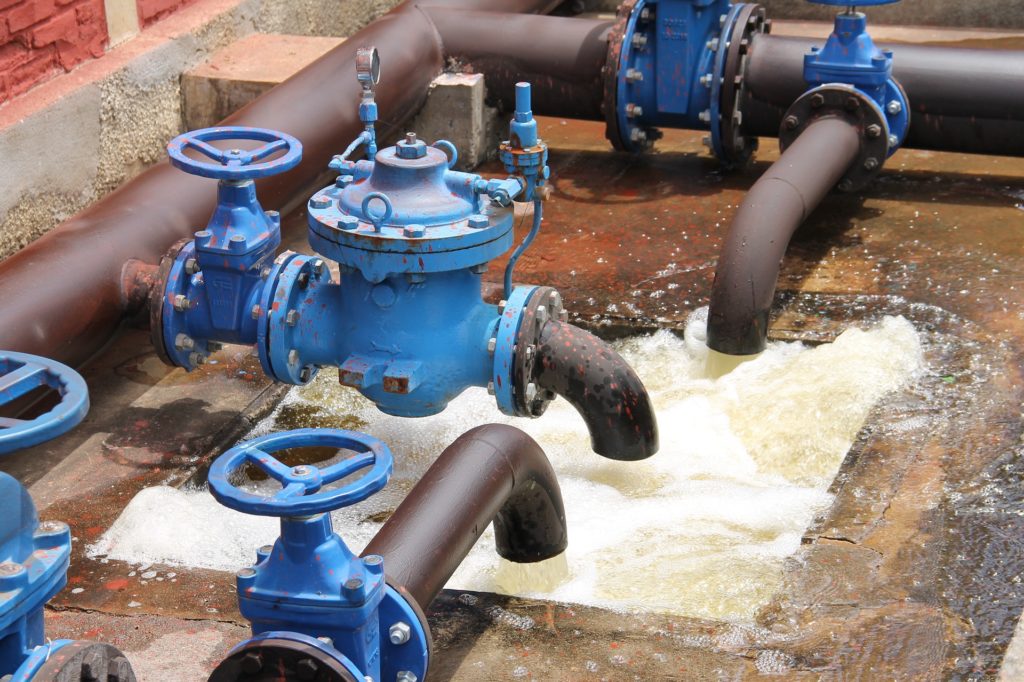 drainage, water pipes, sewerage, metal pipes